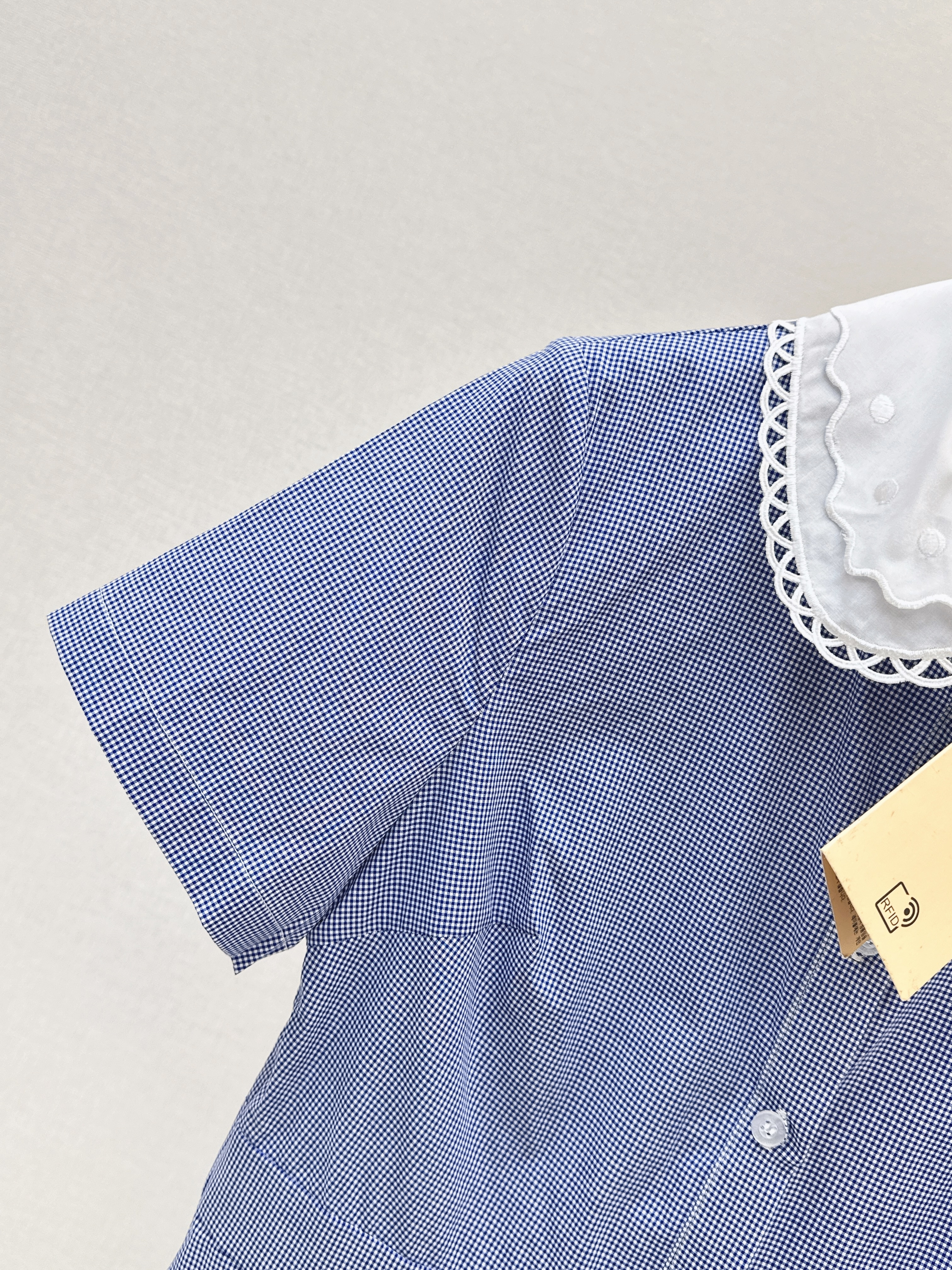 Miu 26ss peter pan collar dress