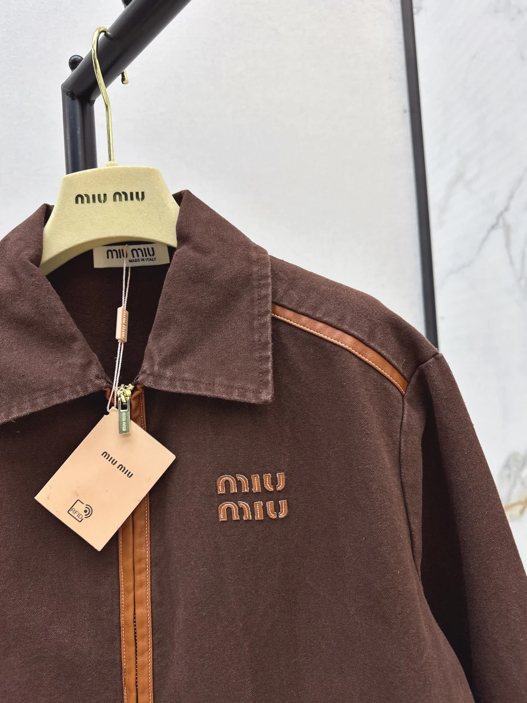 Miu 25fw denim jacket