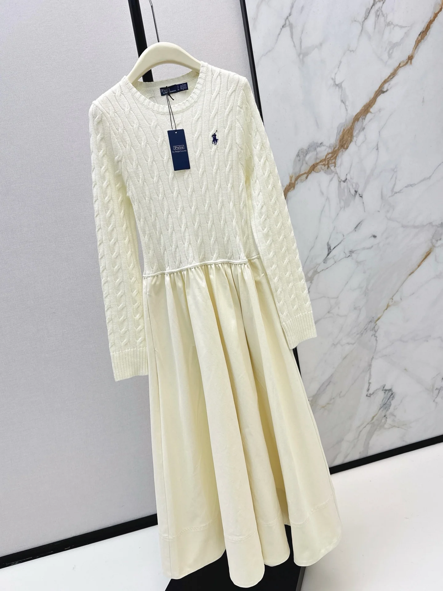 Ralp 26ss contract knit dress