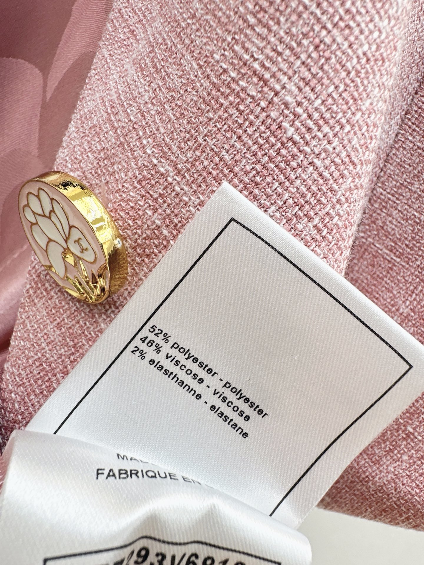 Chan 26ss belted woven jacket