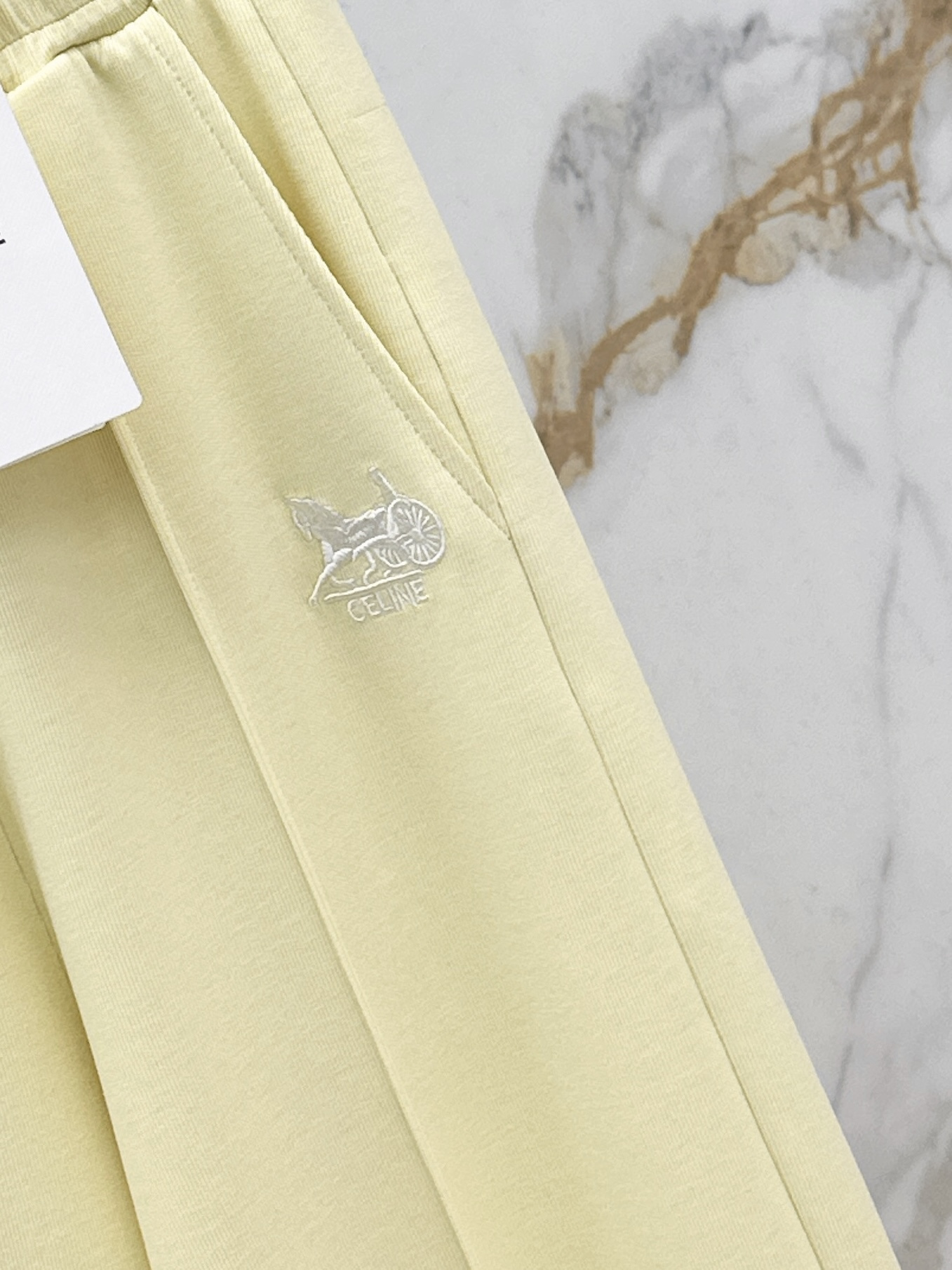 Celi 26ss embroidery pants