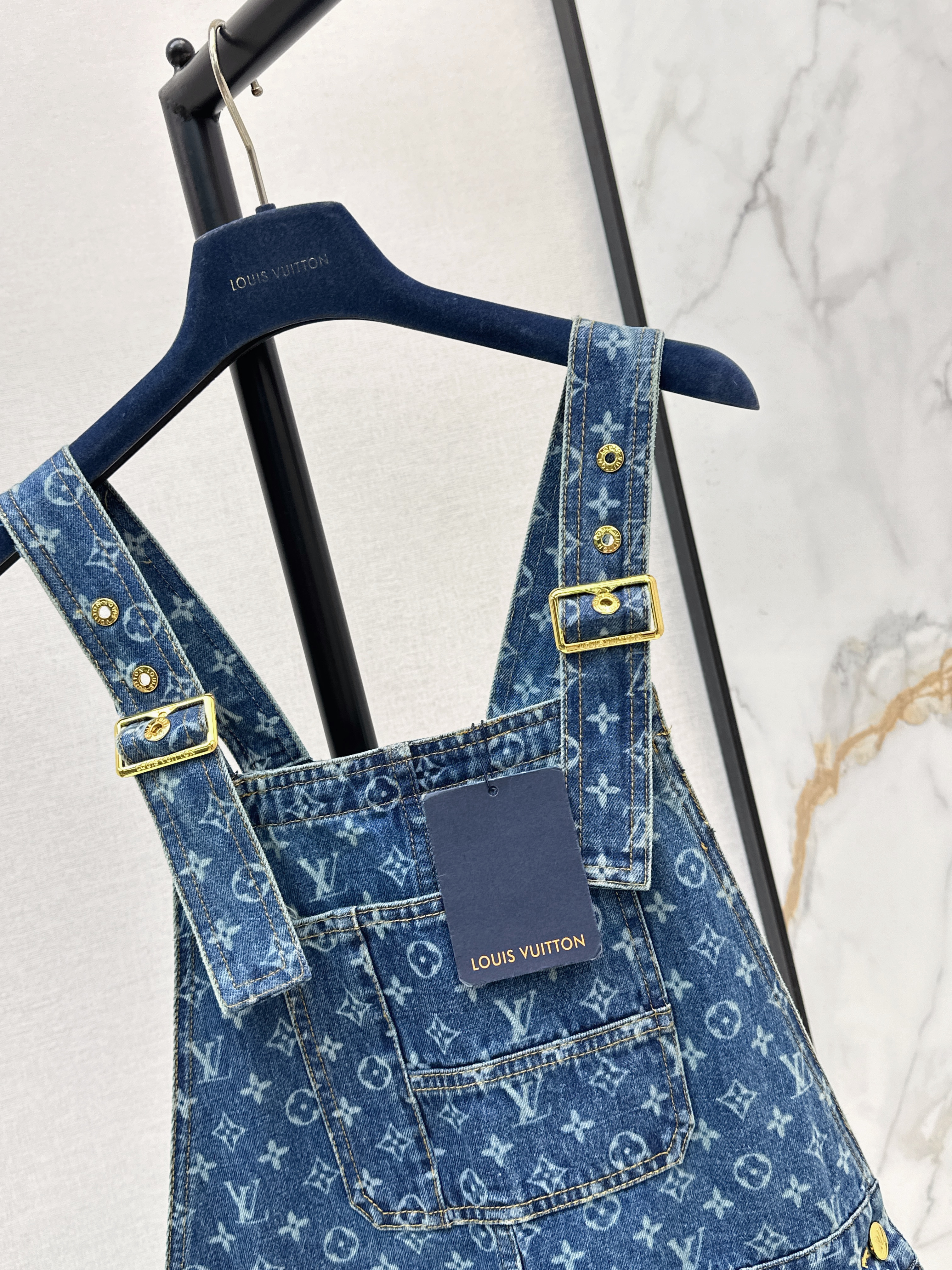 Loui 26ss denim overalls
