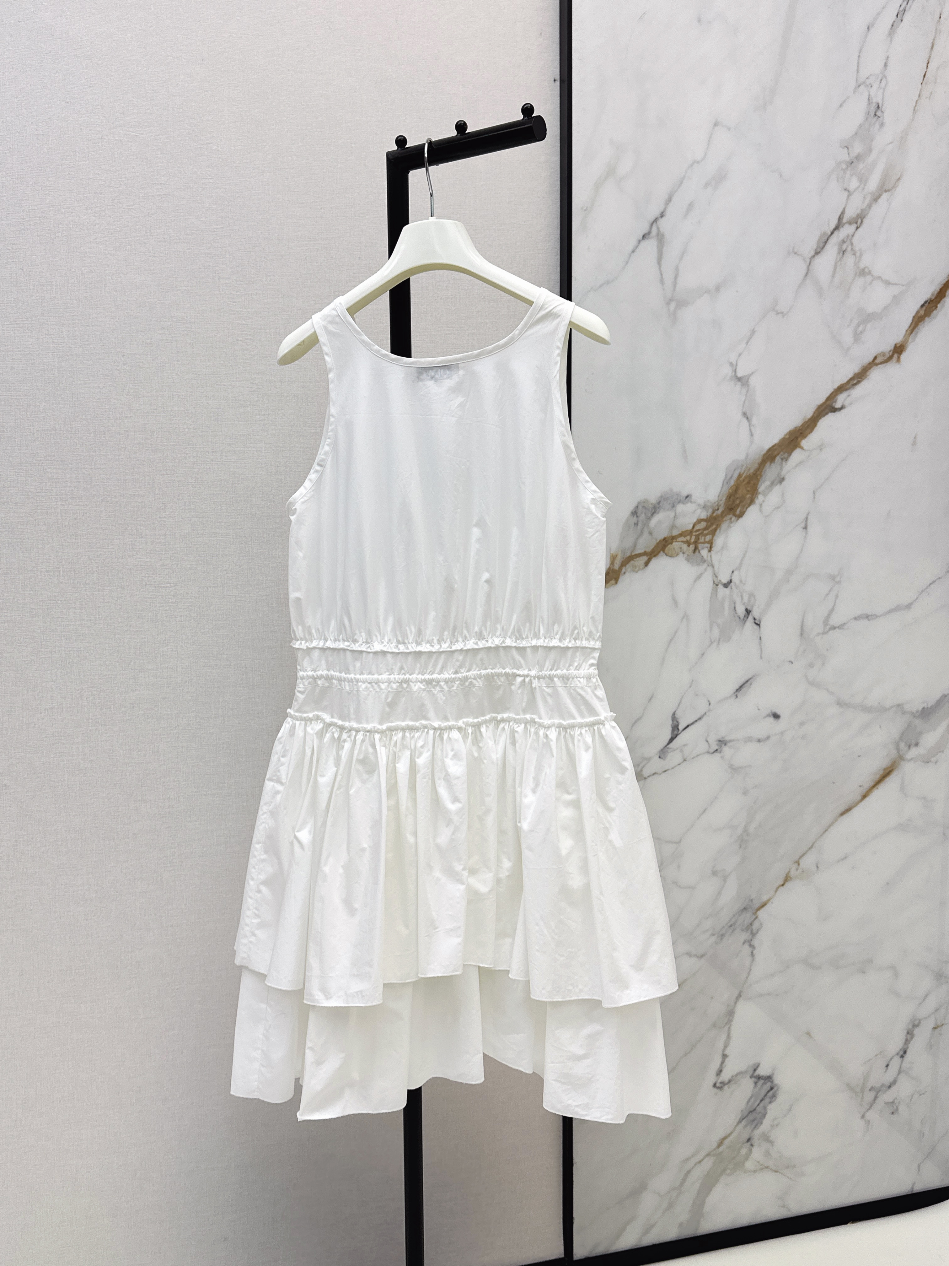 Loe 26ss drawstring dress