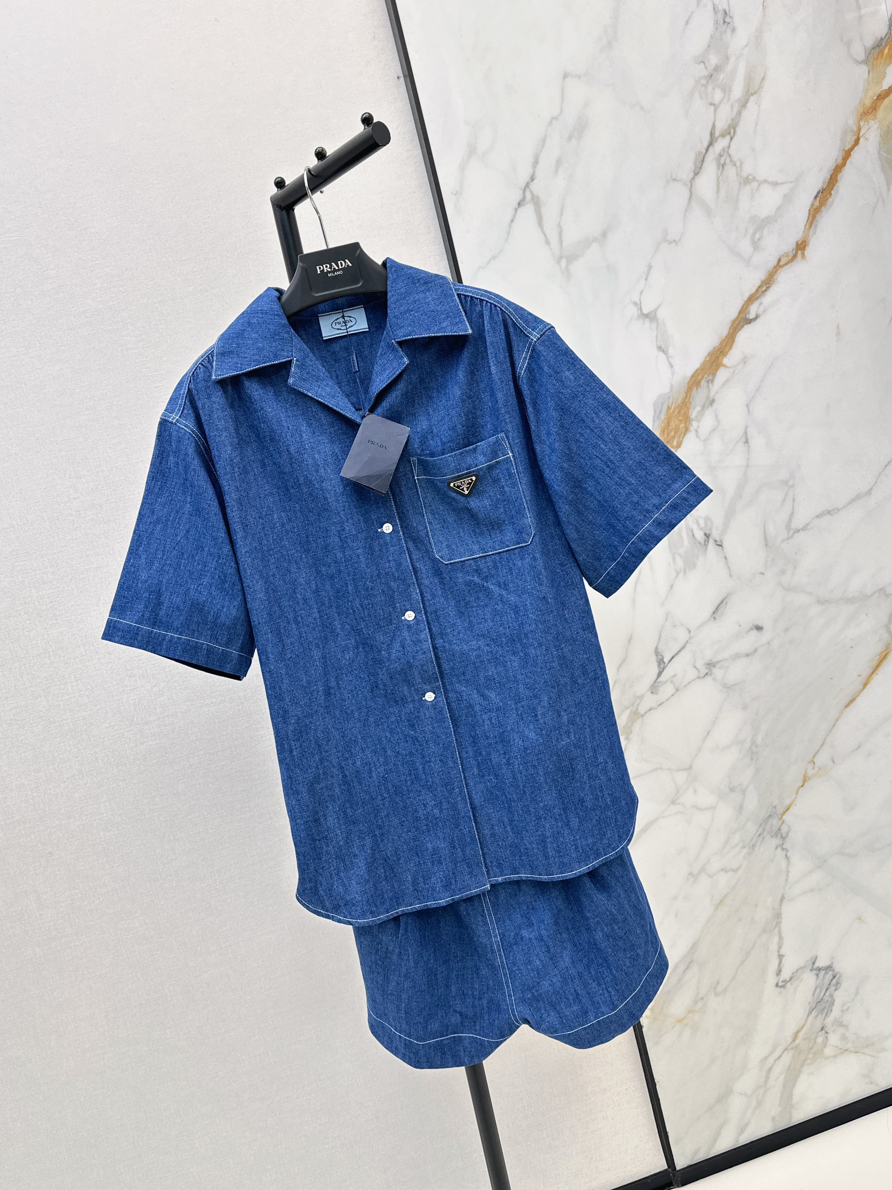 Prad 26ss cargo denim