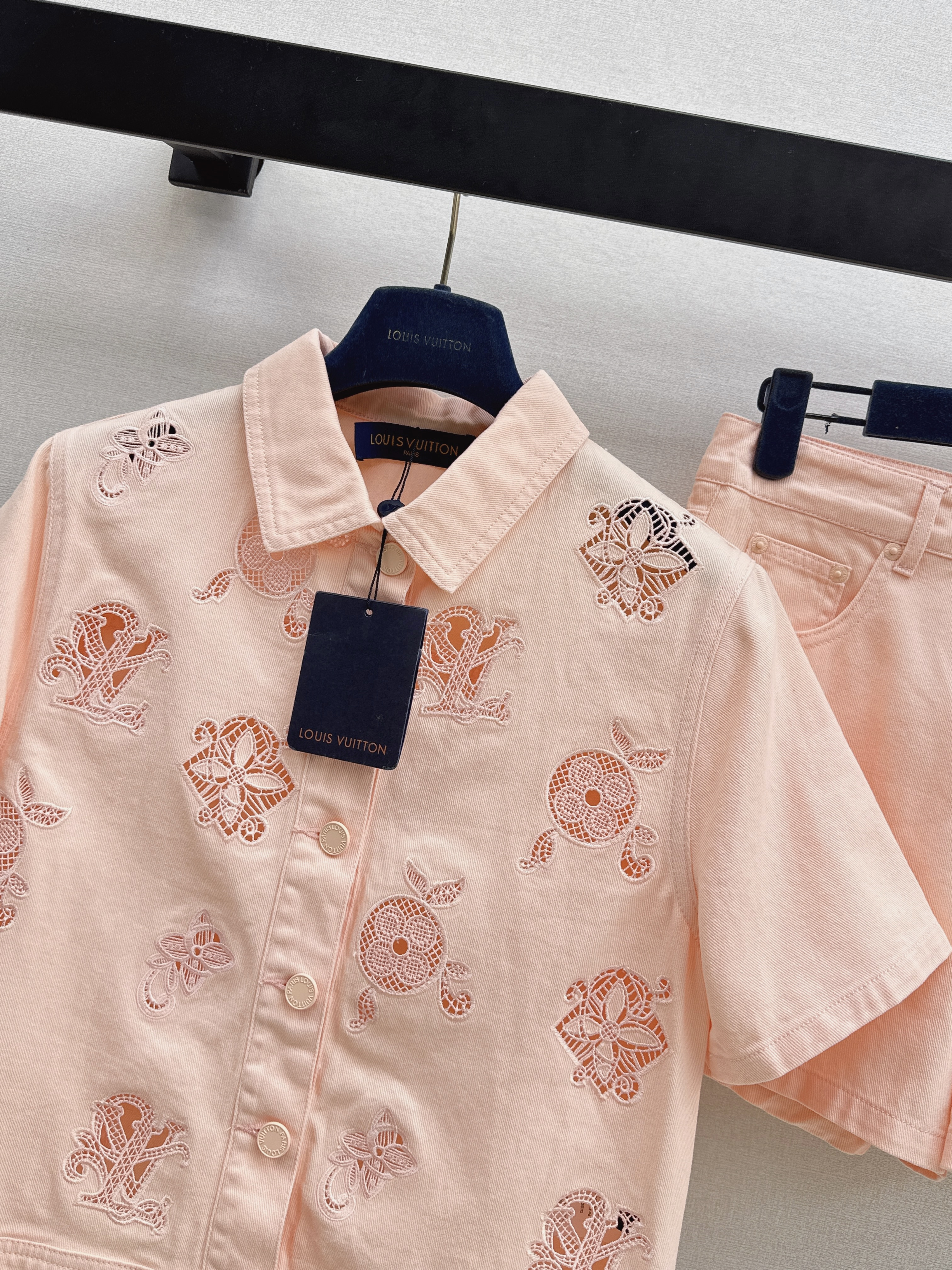 Louis 26ss embroidery outfit sets