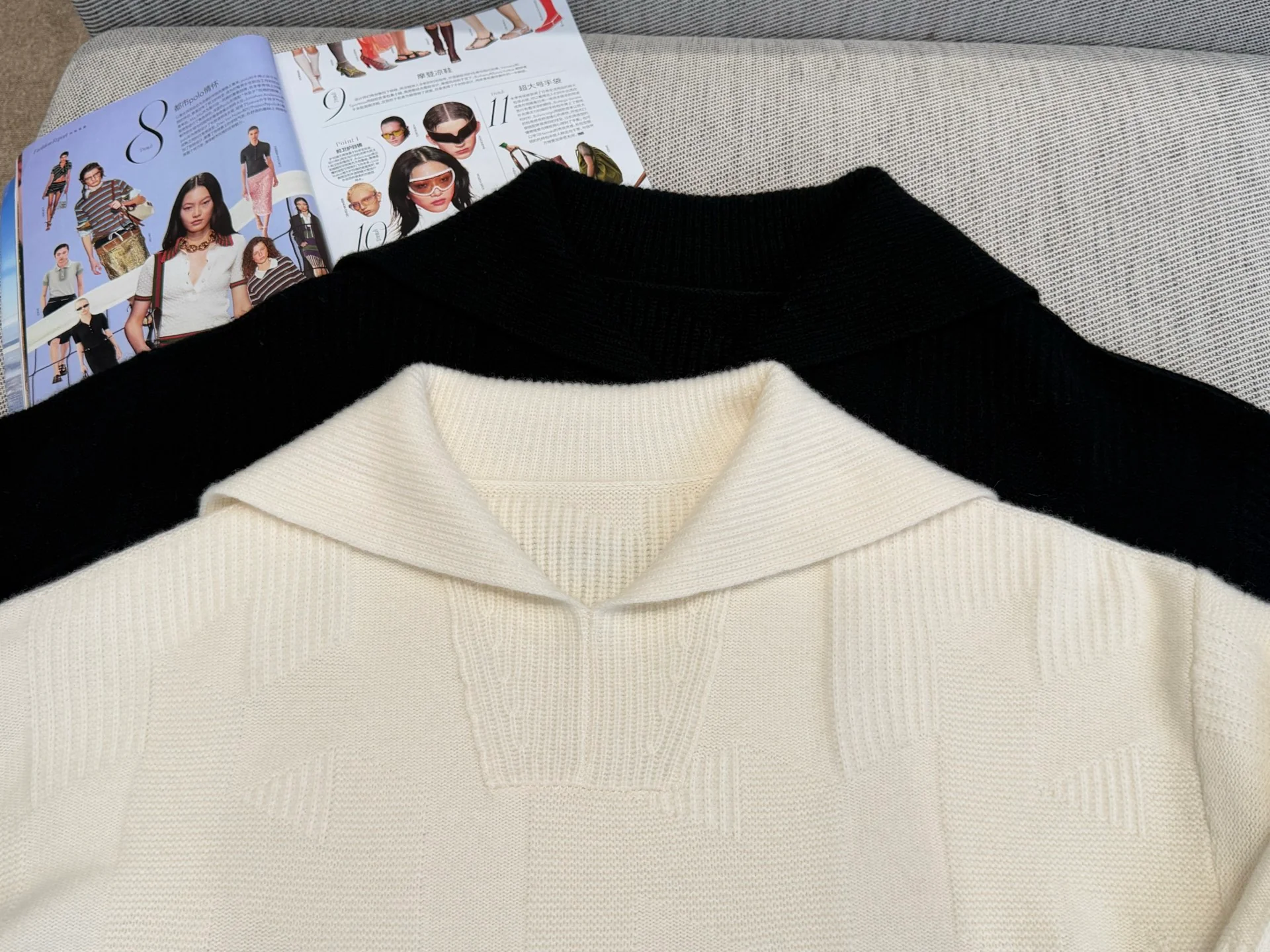 Herm jacquard sweater