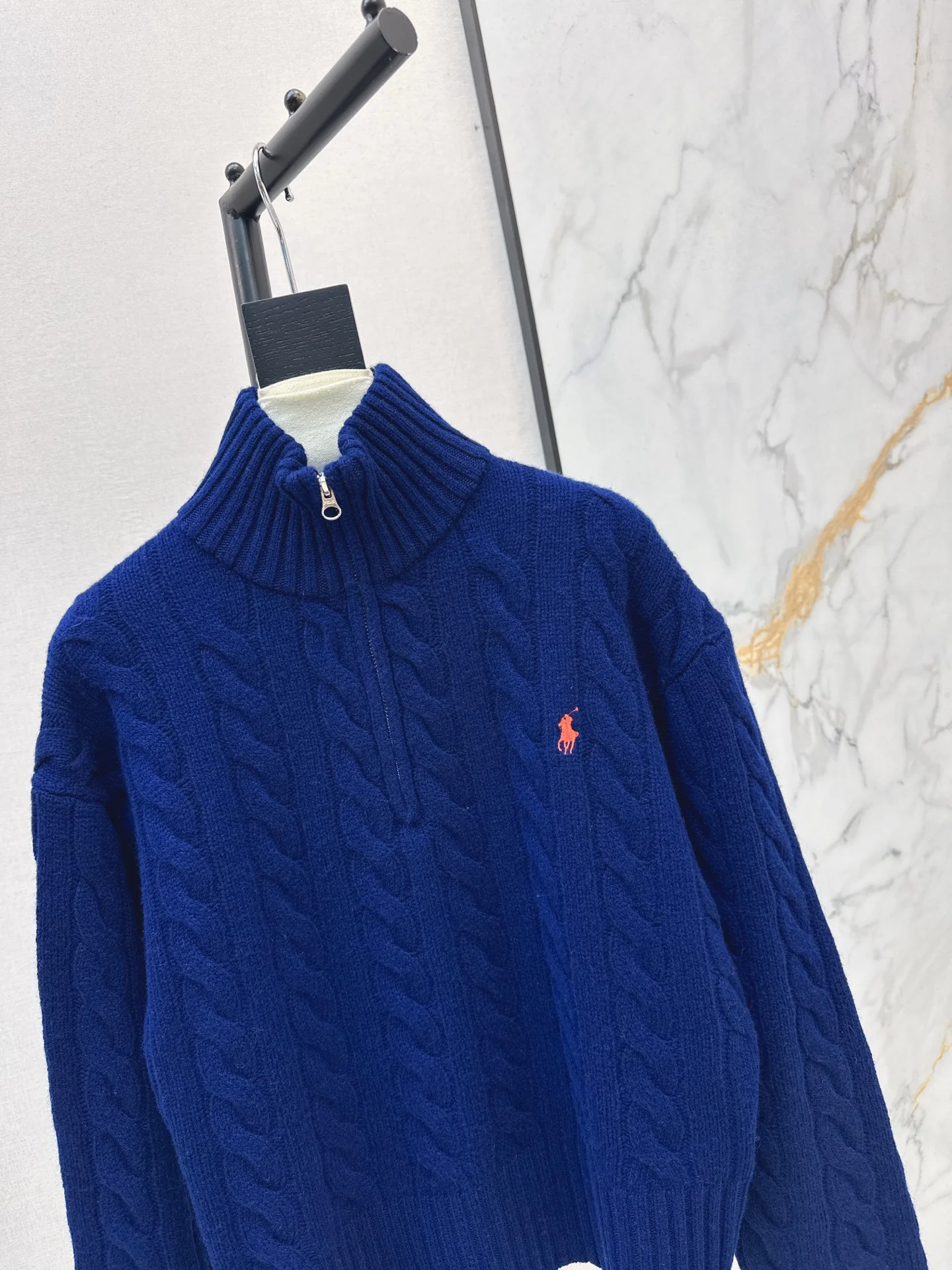 Ralp 25fw cable knit sweater