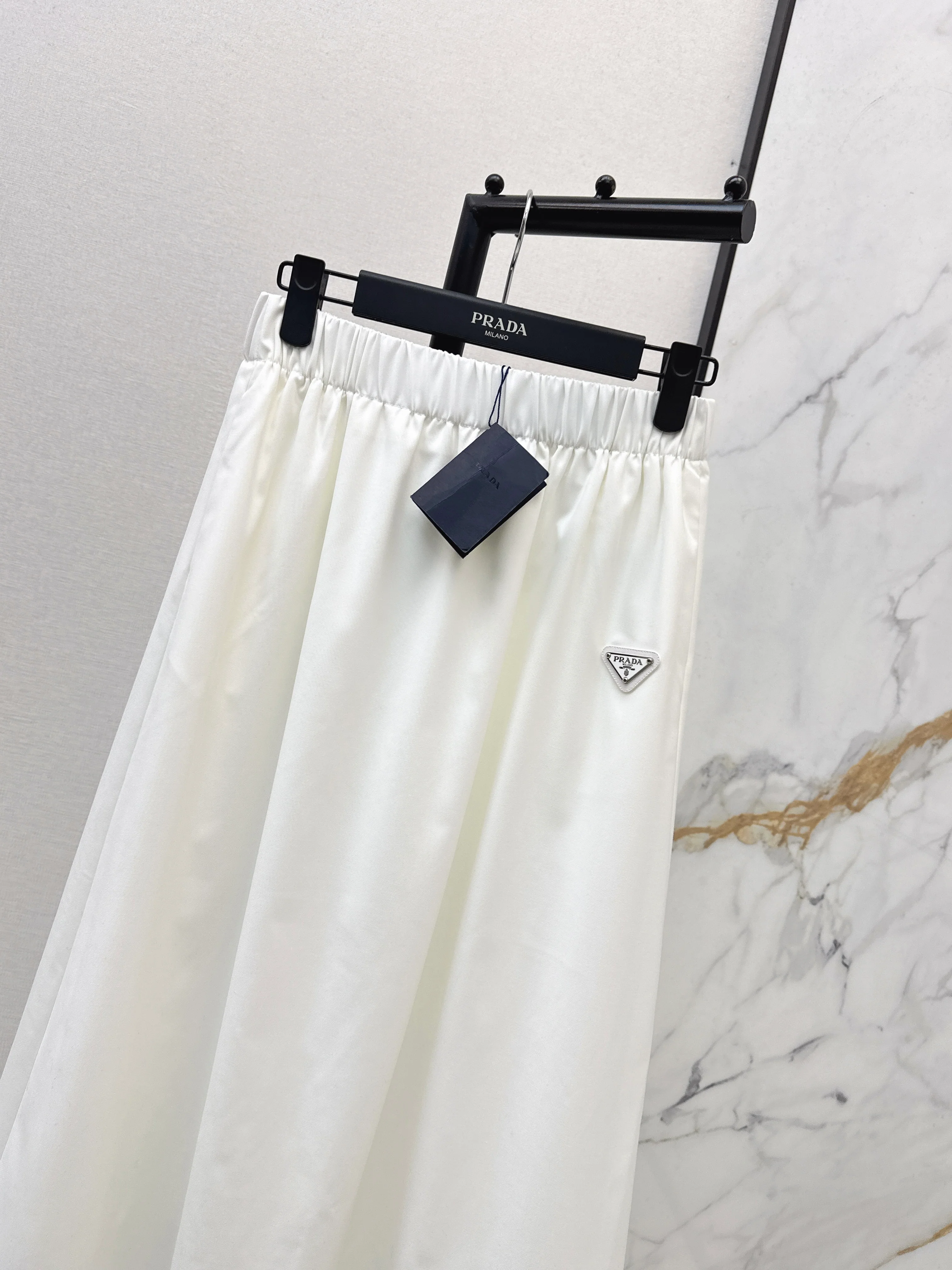 Prad 26ss pleated skirts
