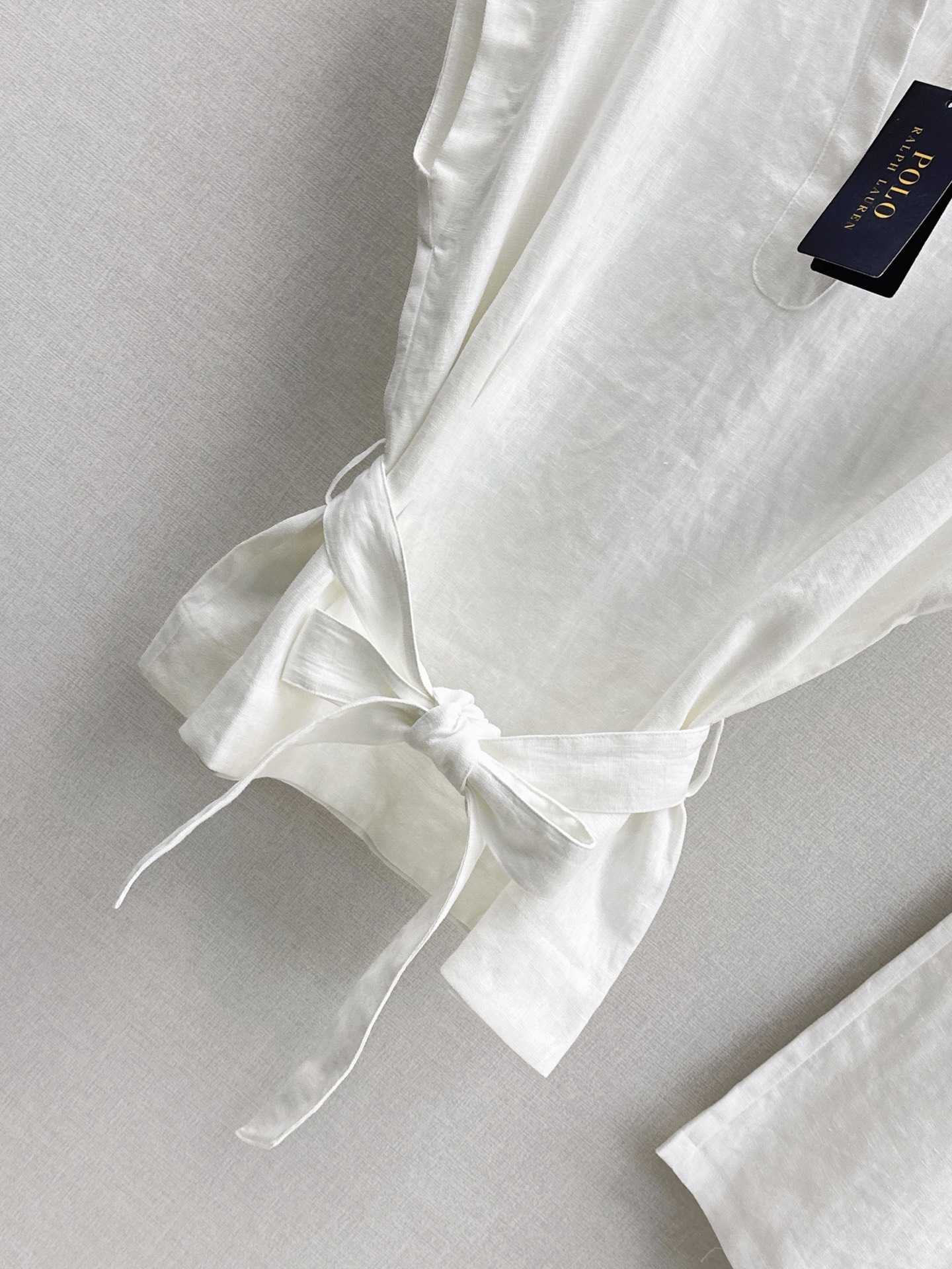 Ralp 26ss embroidery sleeveless shirt