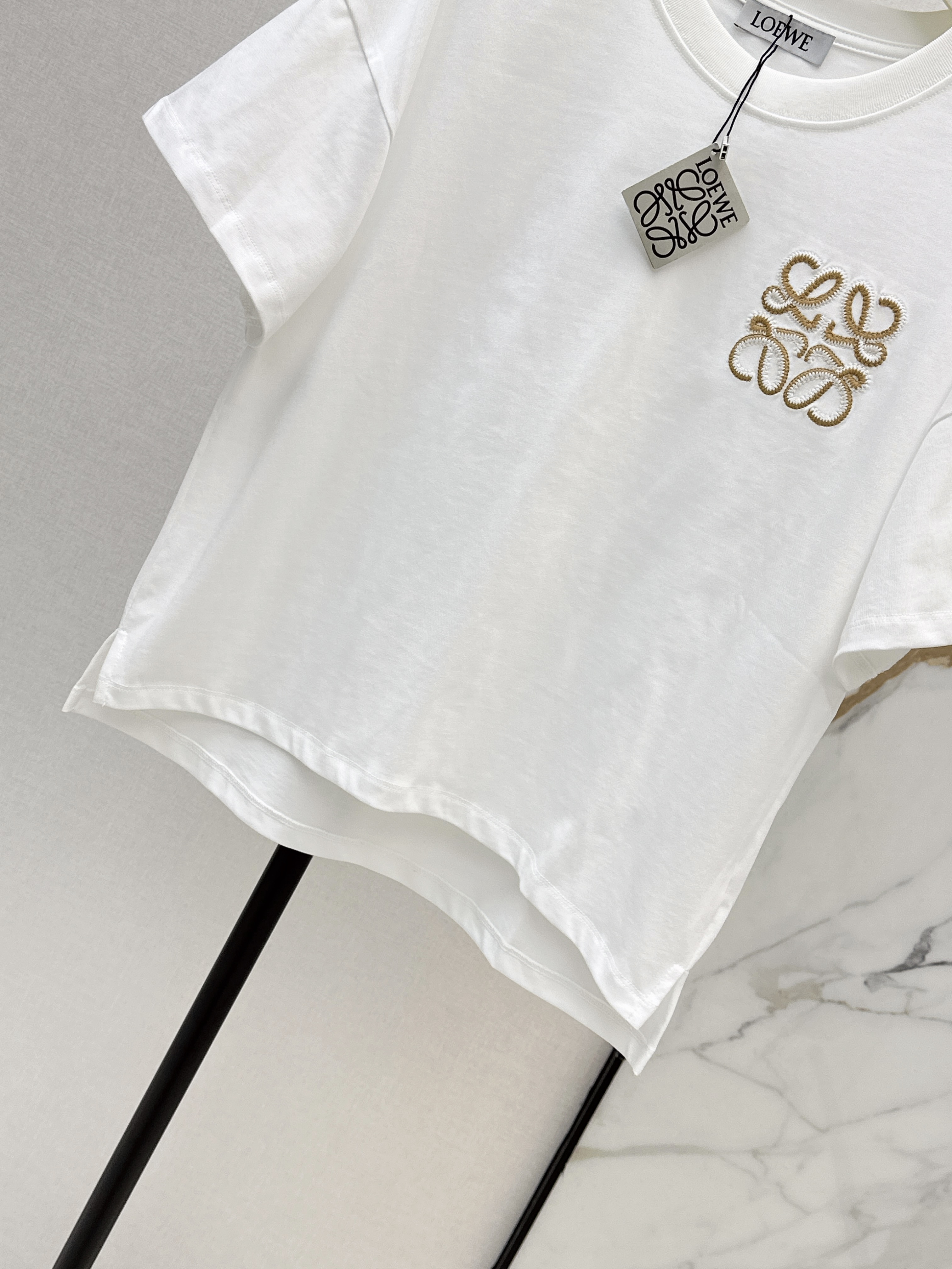 Loe 26ss embroidery t-shirt