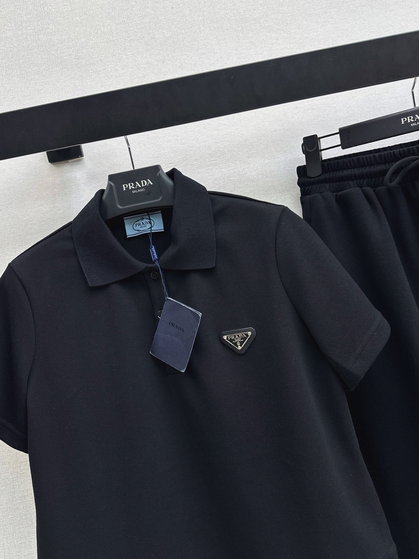 Pra 26ss polo top skirt set