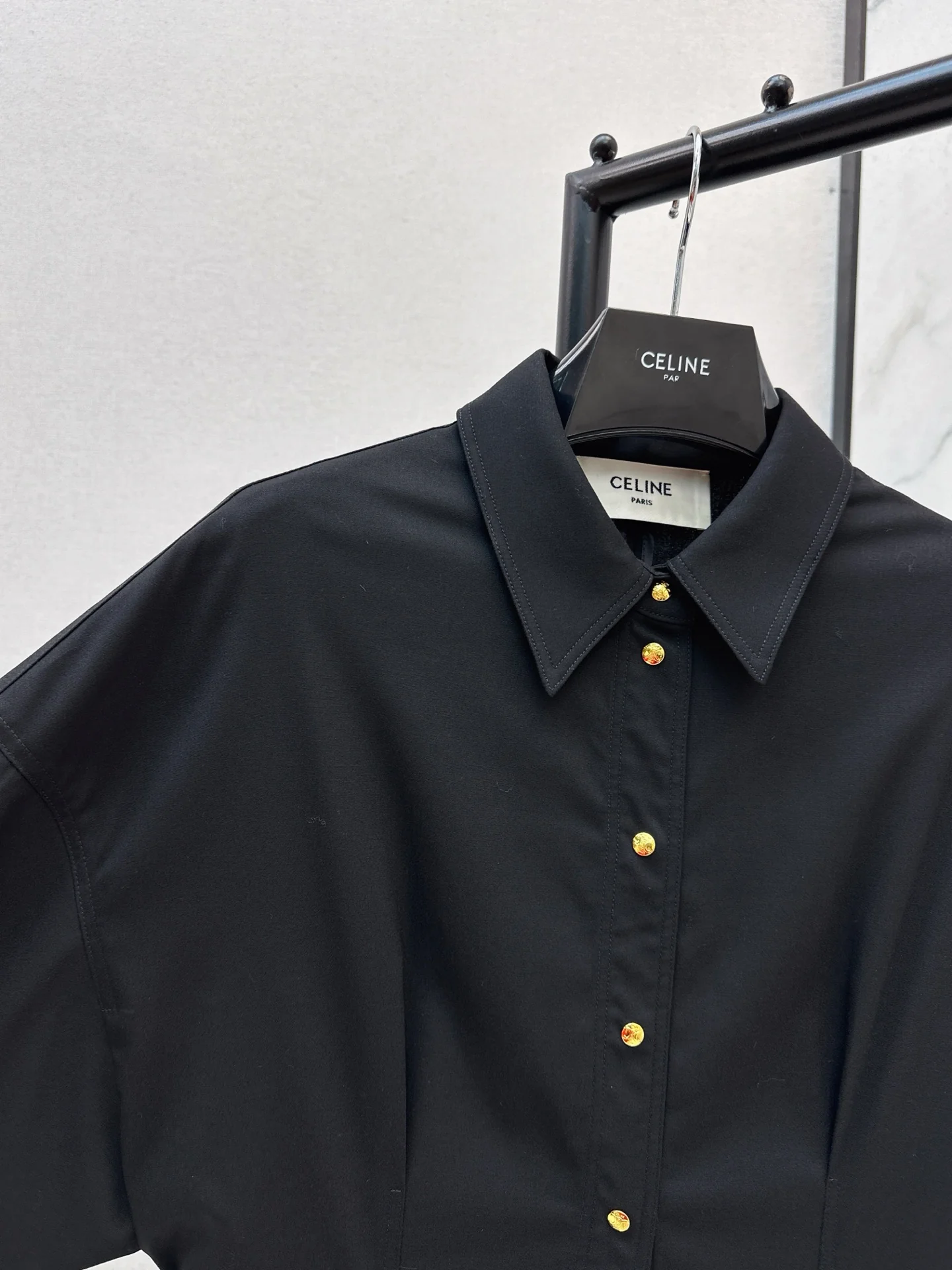 Celi 26ss wool shirt dress