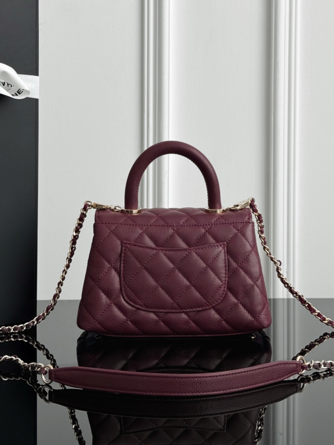 Chan 26ss mini coco handle bag