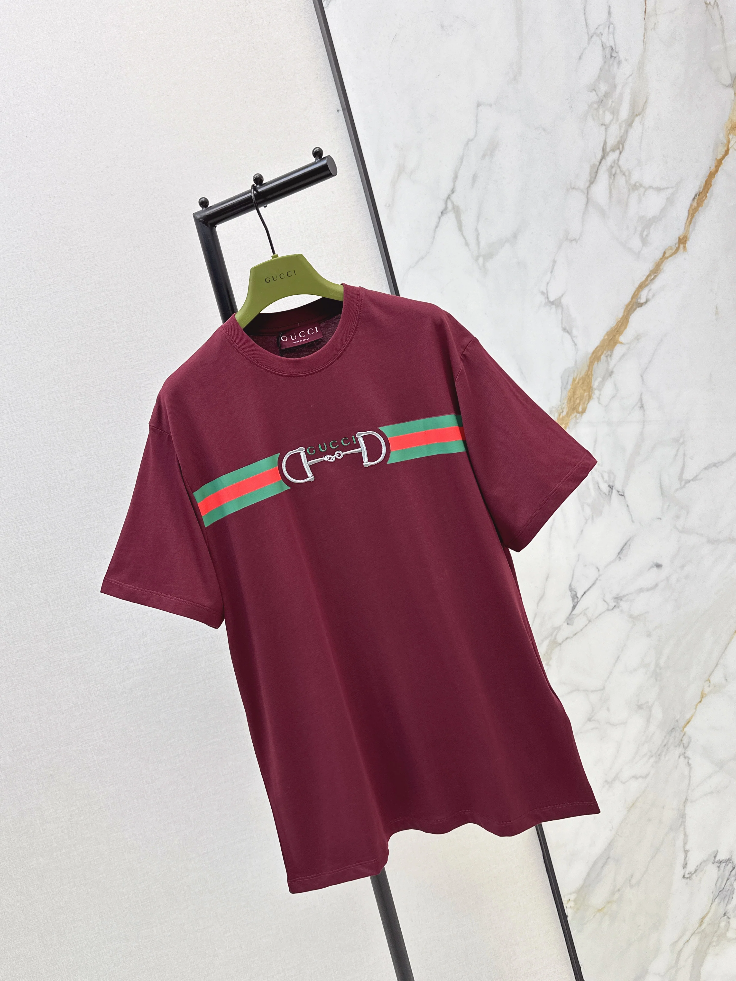 Gucc 26ss embroidery t-shirts