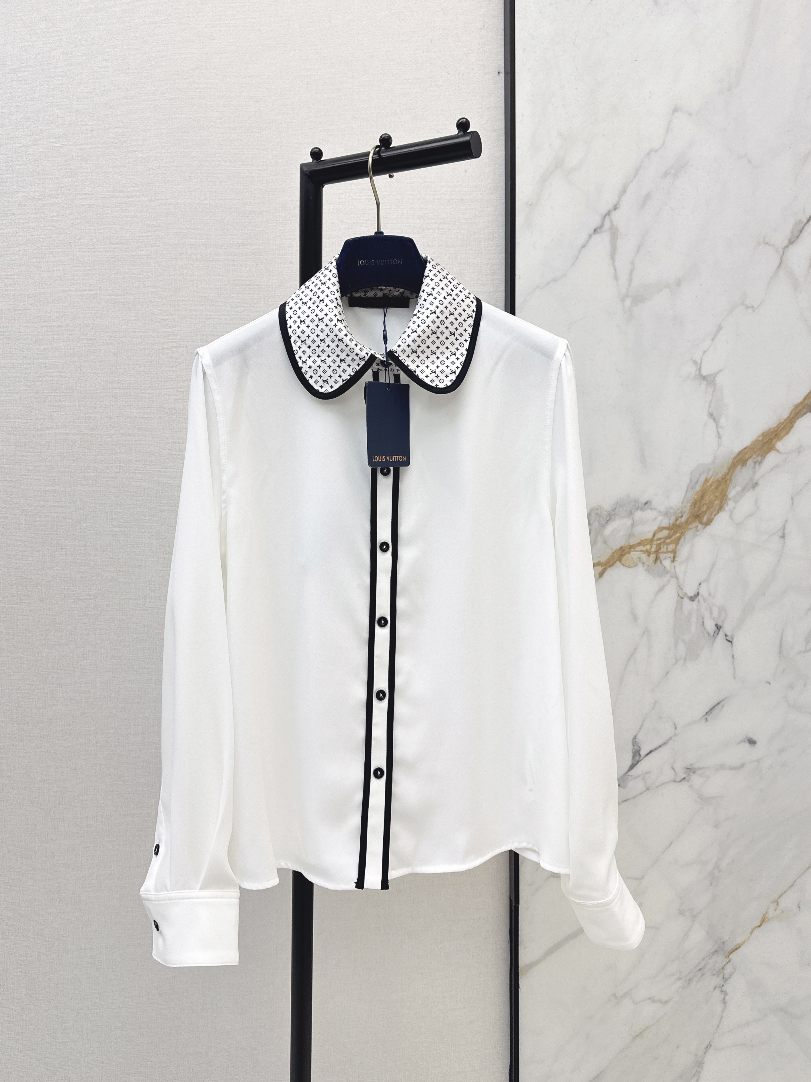 Loui 26ss ribbon shirt