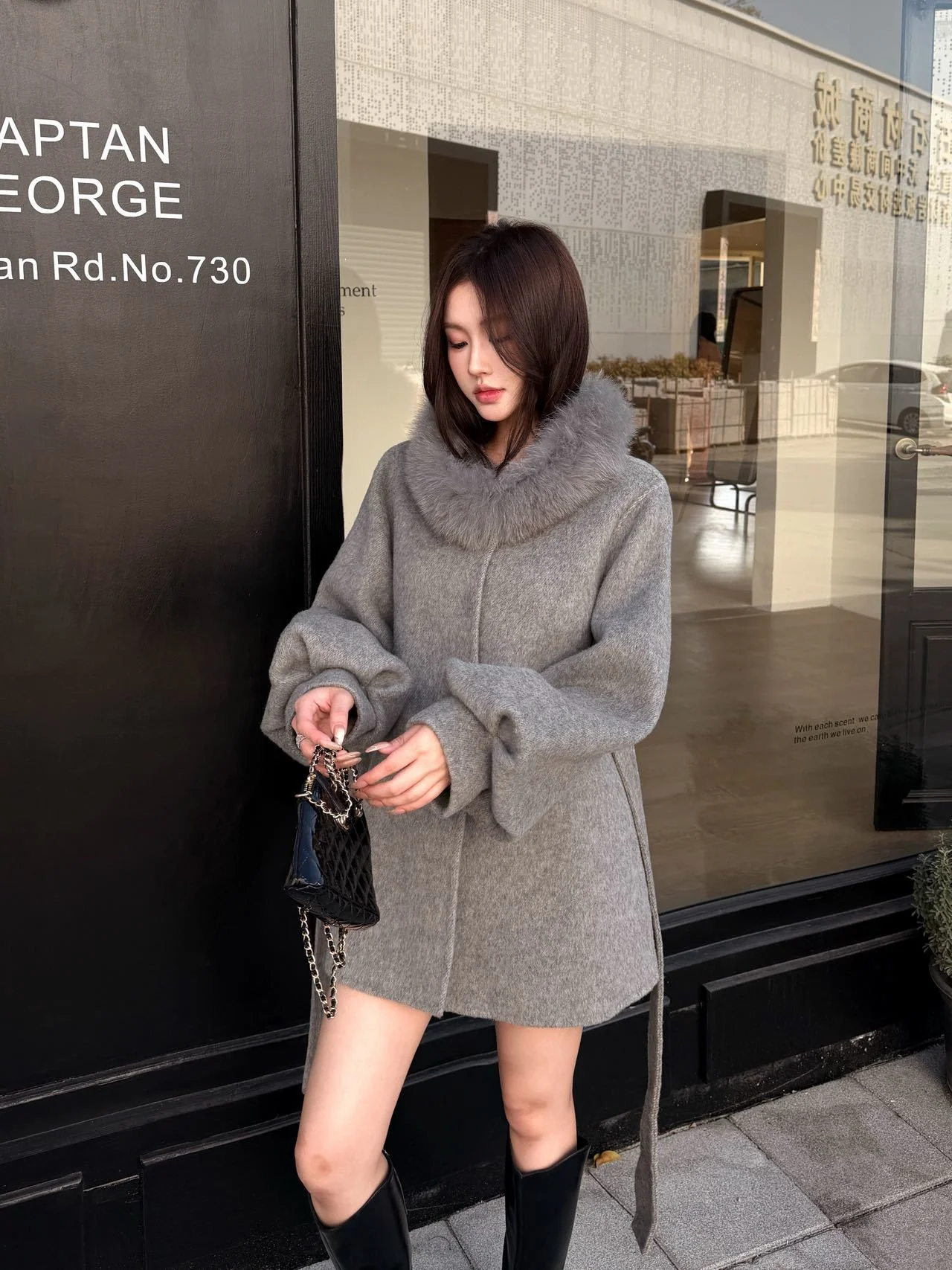 Prad 26ss wool overcoats