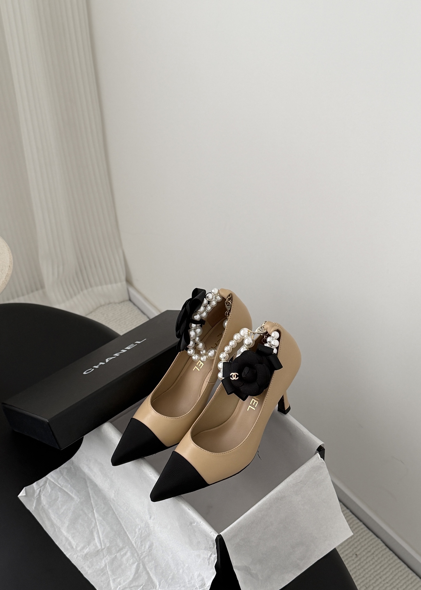 Chan 26ss stilettos mary janes