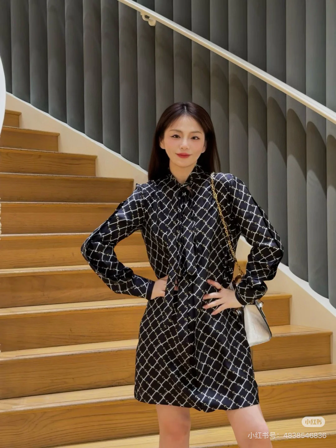 Gucc 26ss ribbon shirts