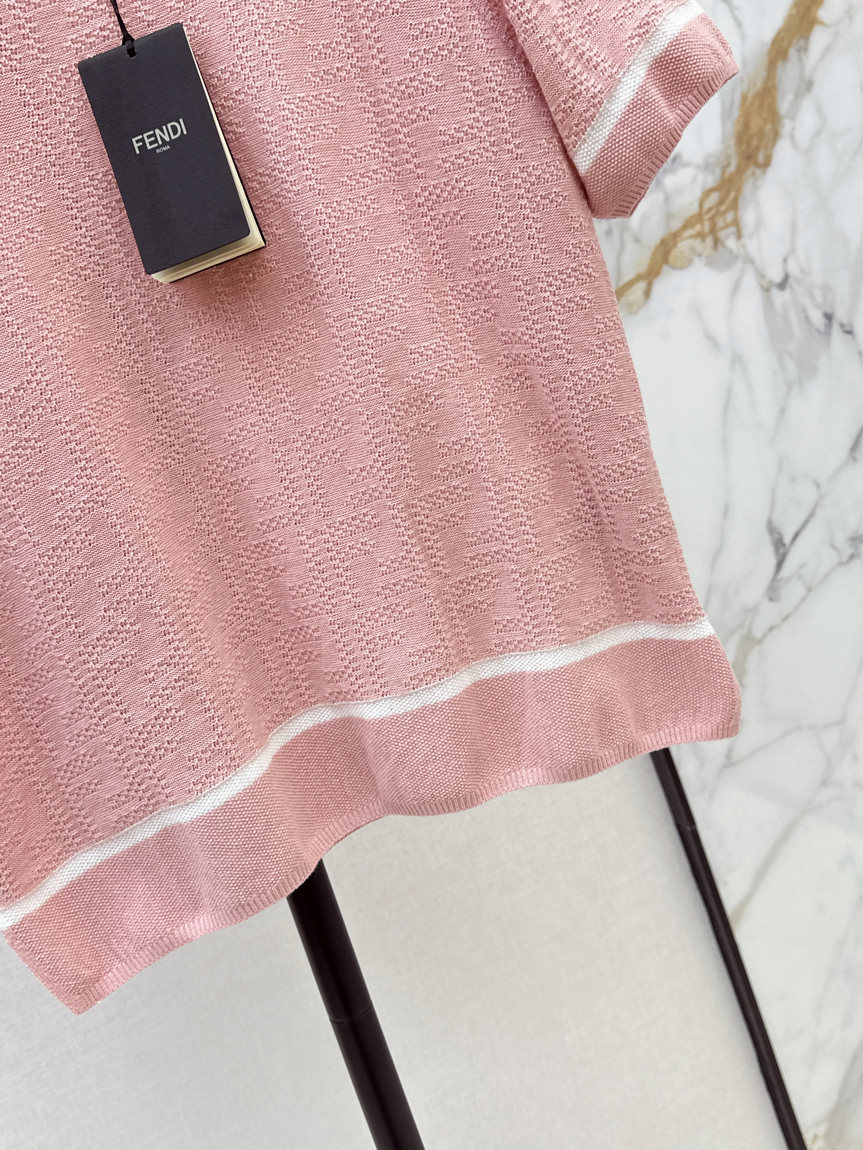 Fend 26ss jacquard knitwear