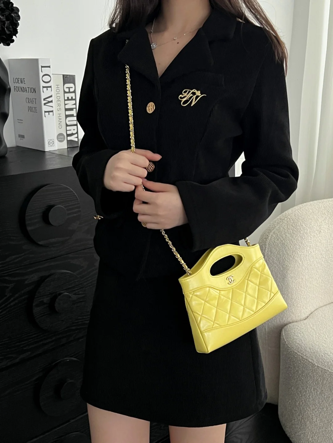 Chan 31bag nano shoulder bags