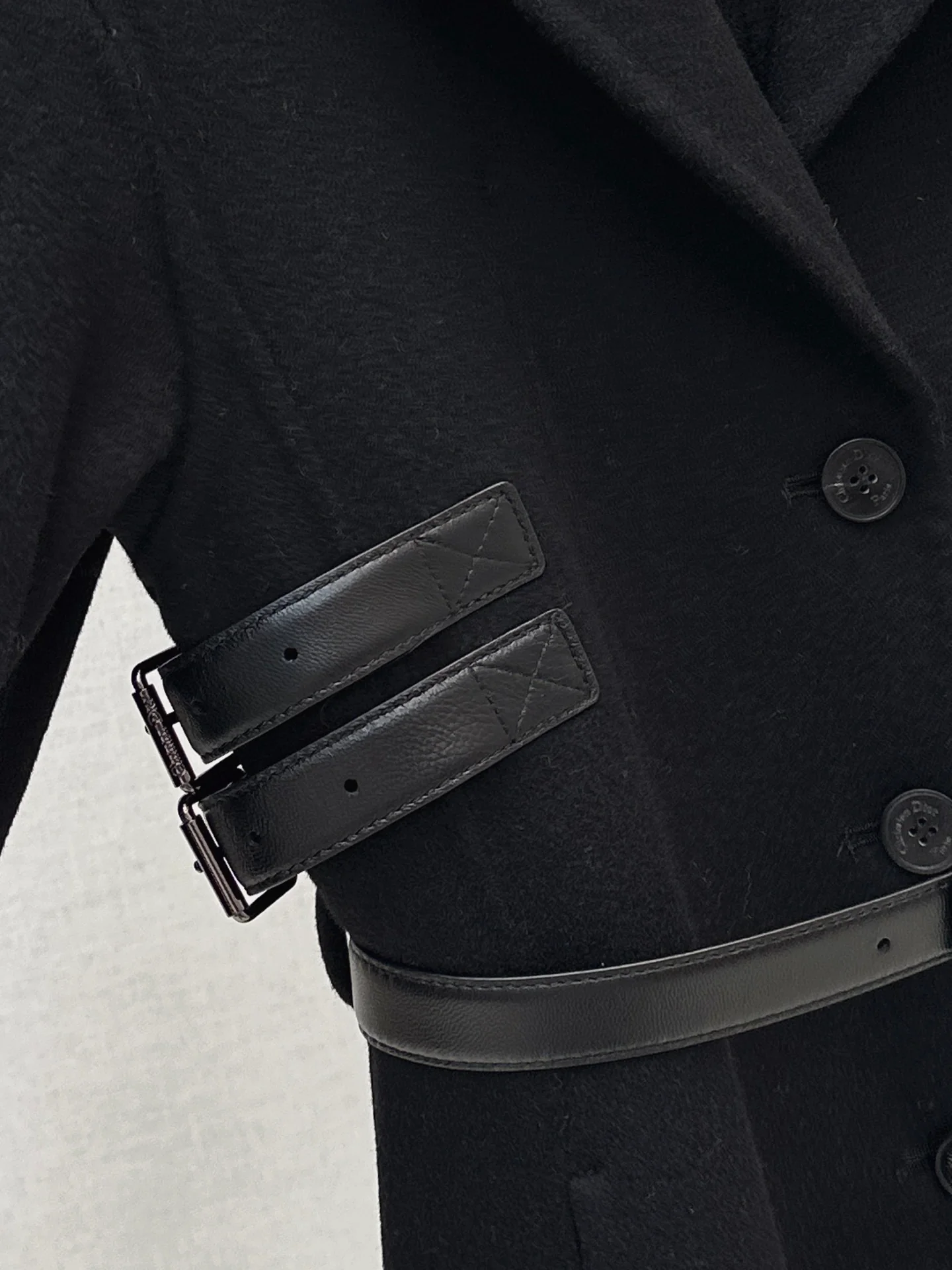 CD 25fw woolen overcoatS