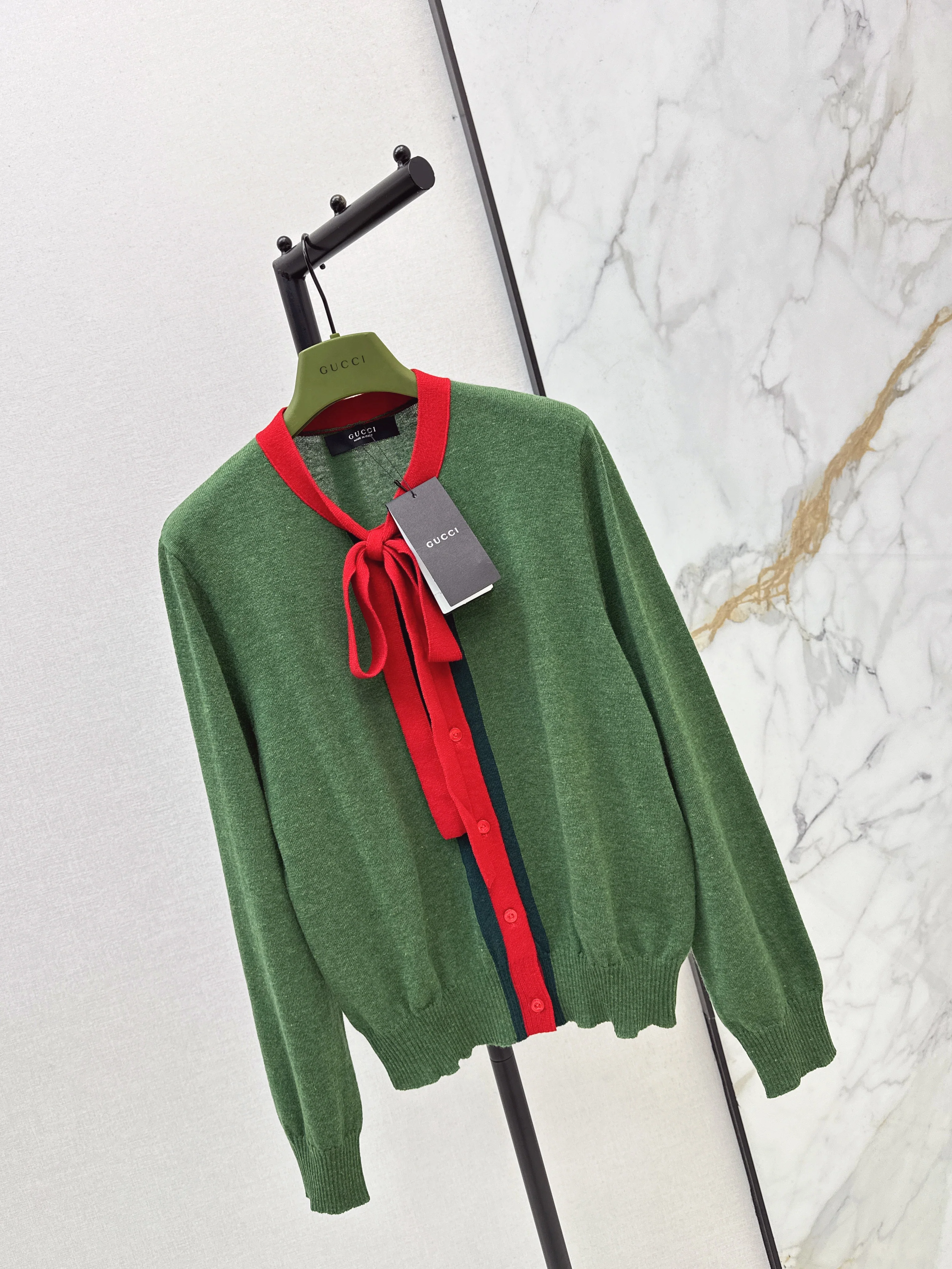 Gucc 26ss knitted cardigan