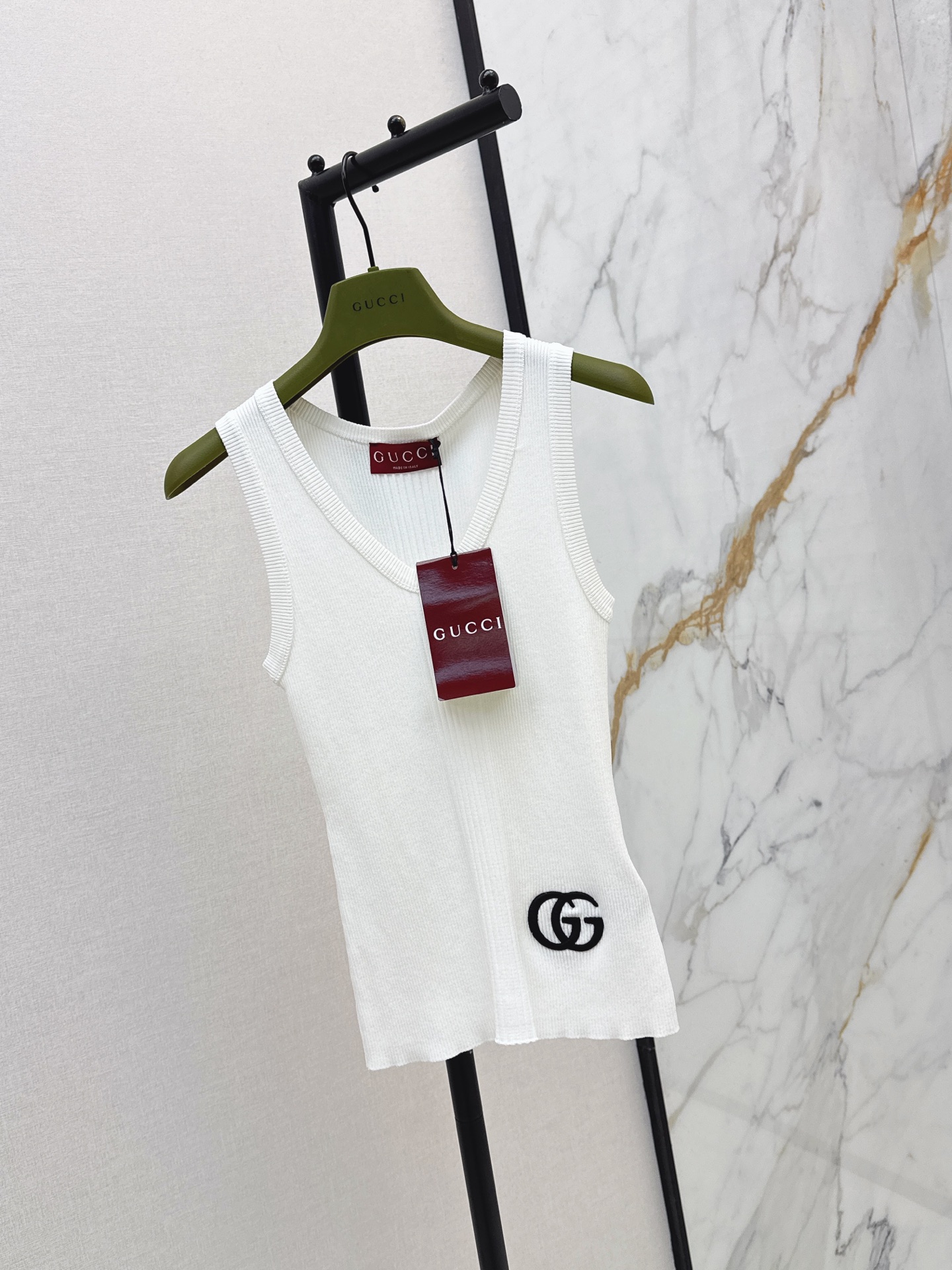 Guc 26ss sleeveless knitwear