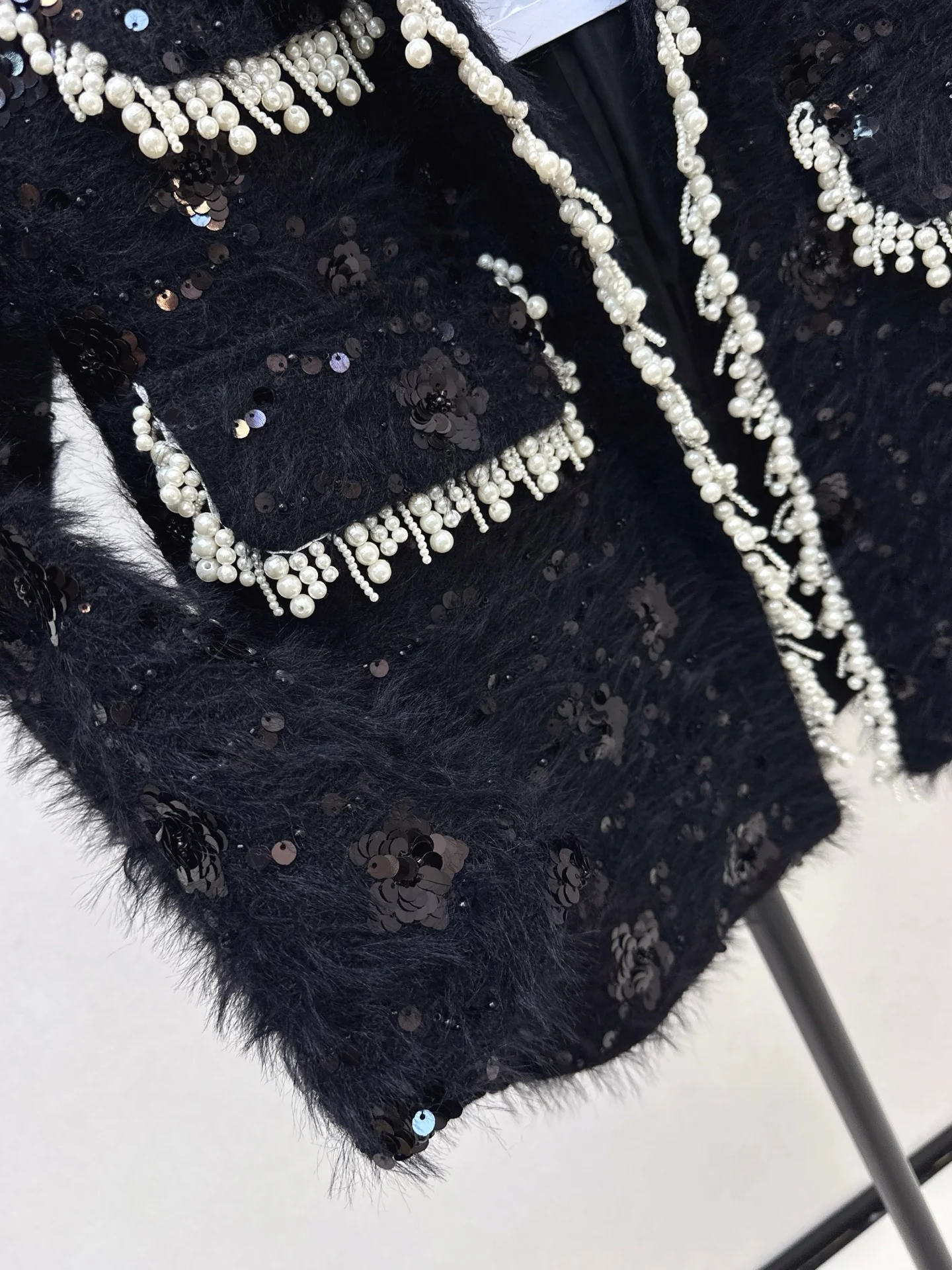 Chan 25fw tweed woven jacket