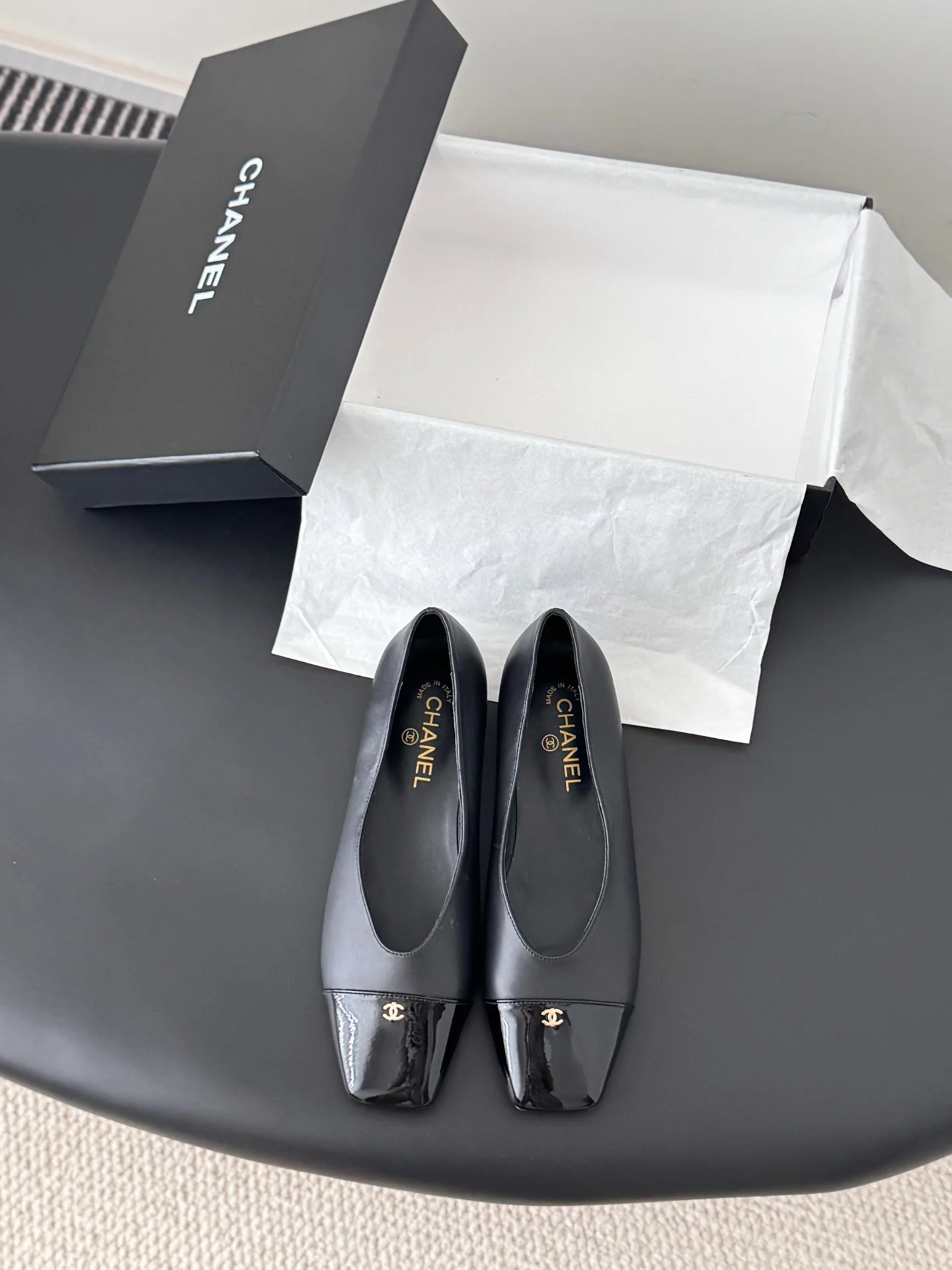 Chan 25fw mary jane flats