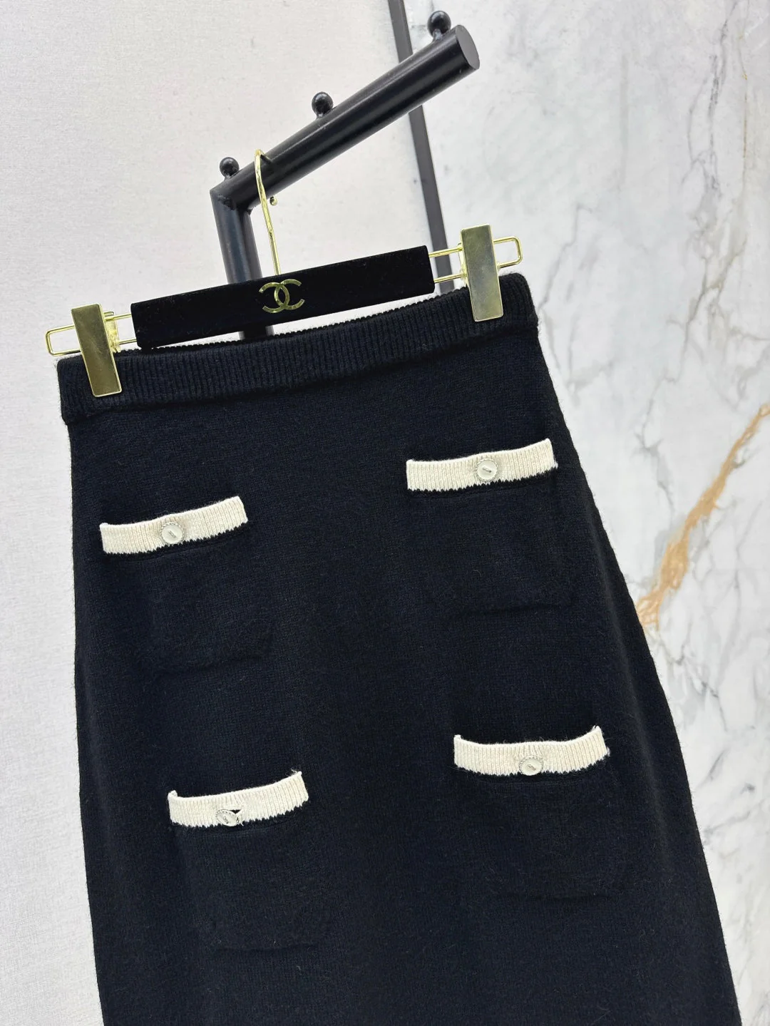 chan 25ss knit skirt