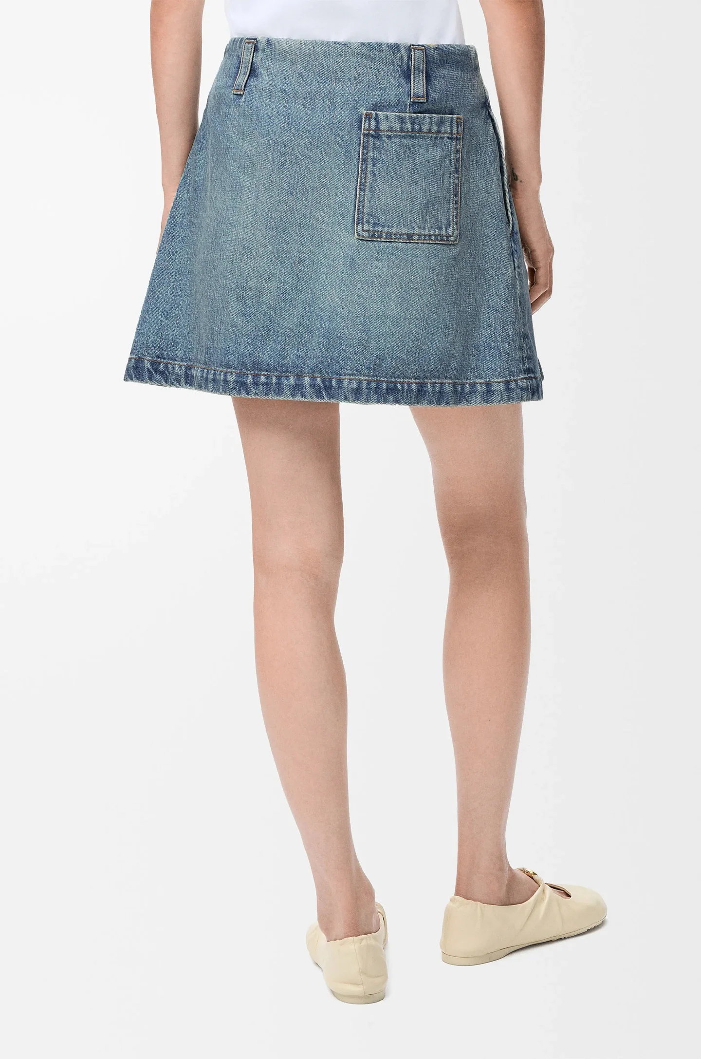 Loe 26ss denim skirts
