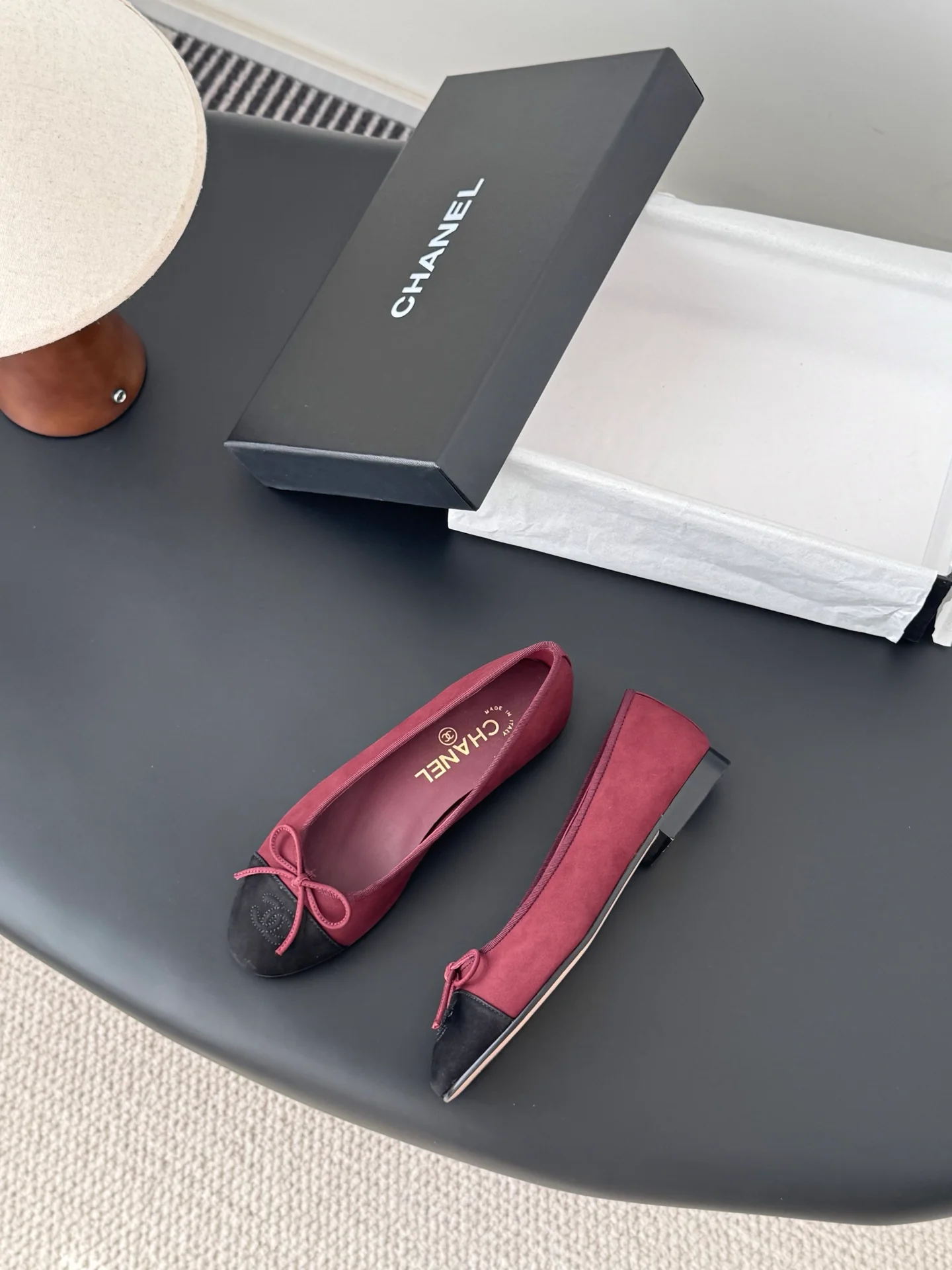 Chan 26ss ballerina shoes