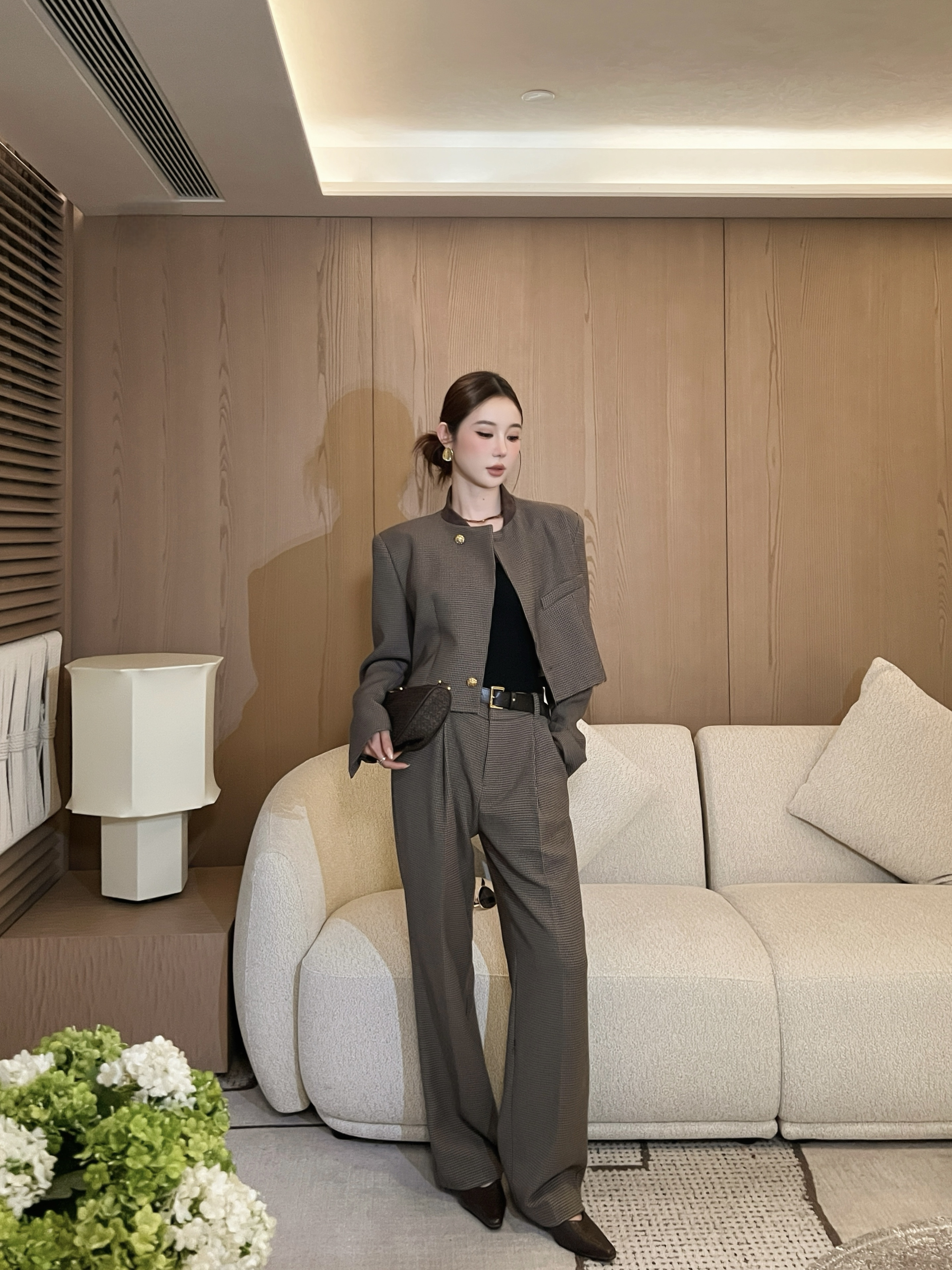 Chan 26ss suit pants