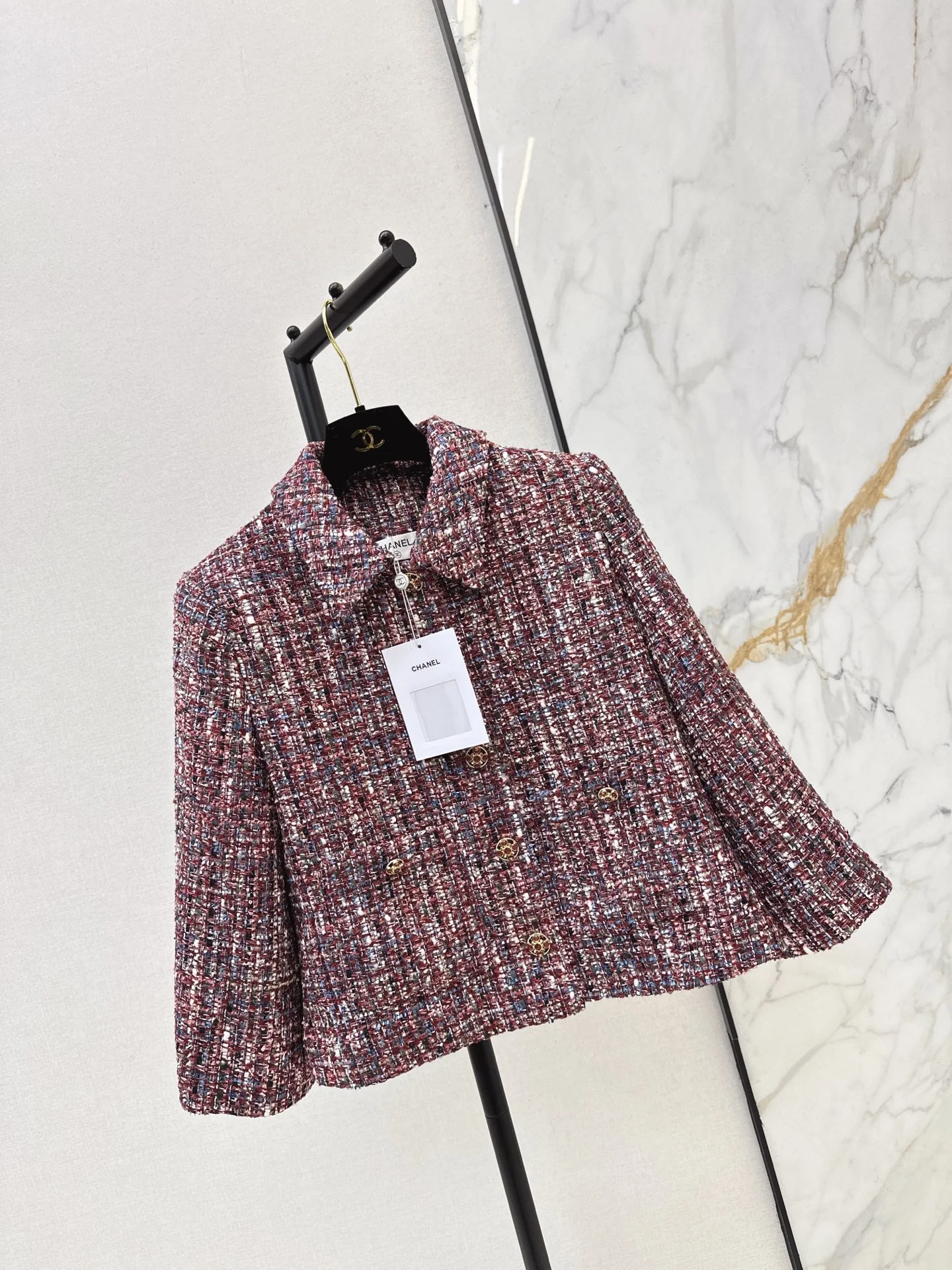 Chan 26ss tweed jacket
