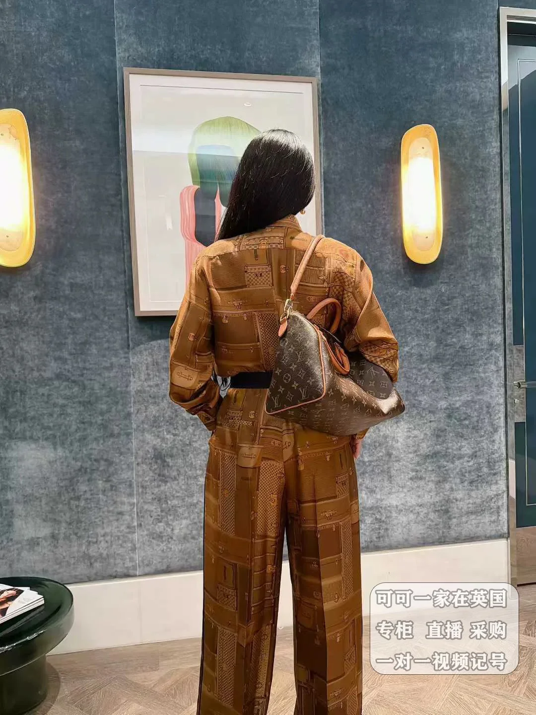 Louis 26ss print shirts