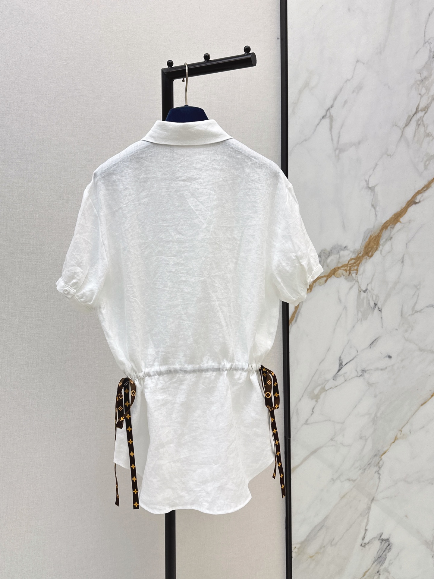 Loui 26ss drawstring shirt