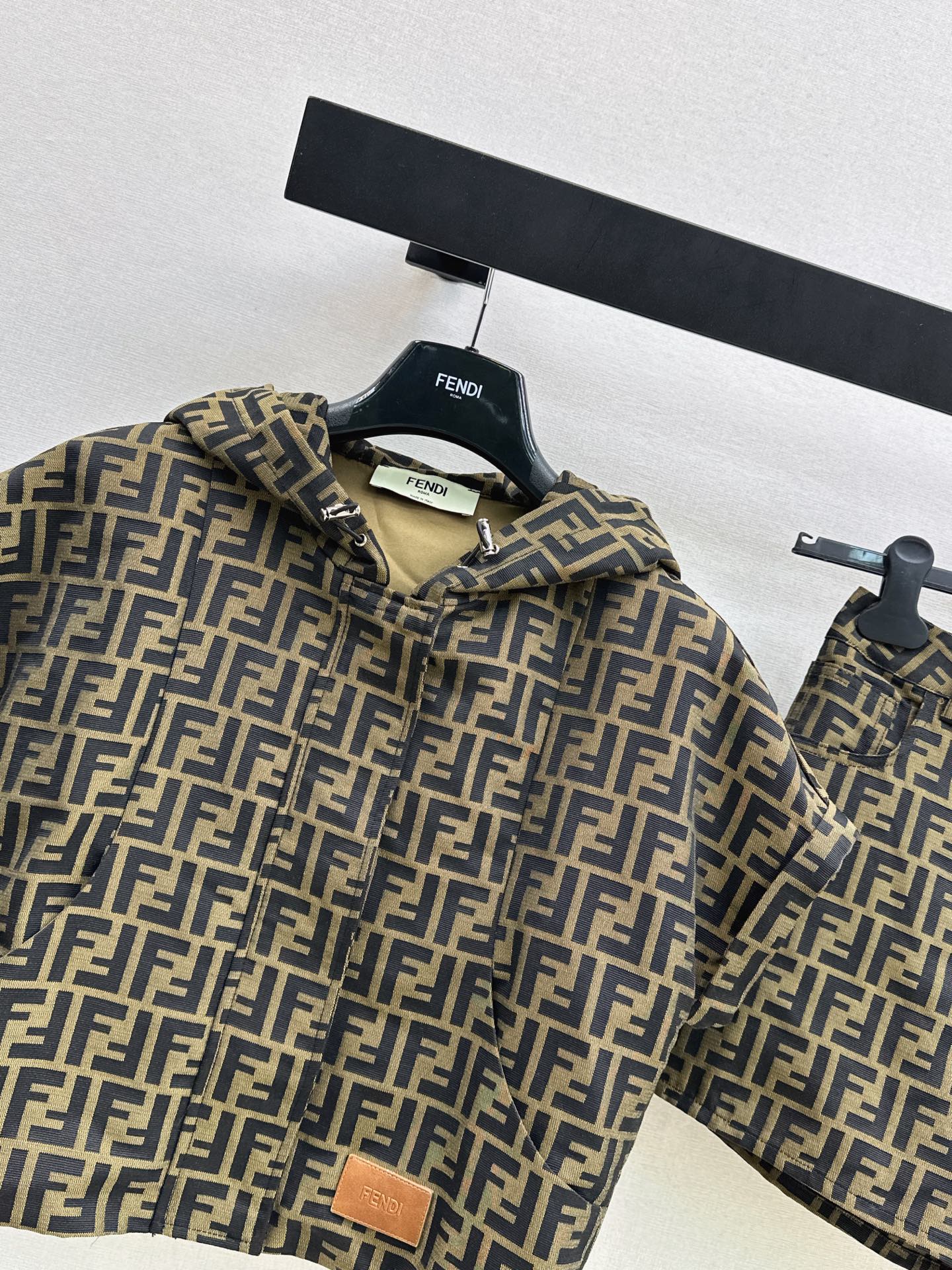 Fen 26ss jacquard outfit sets